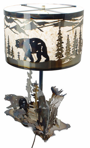 Bear Round Shape Table Lamp Medium