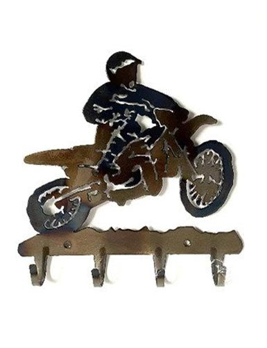 Dirt Bike Key Rack