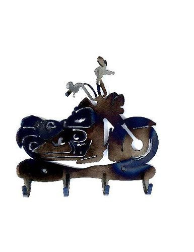 Harley Motorcycle Key Rack