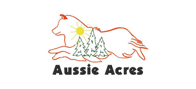 Custom Sign Aussie Acres Dogs - MetalCraft Design