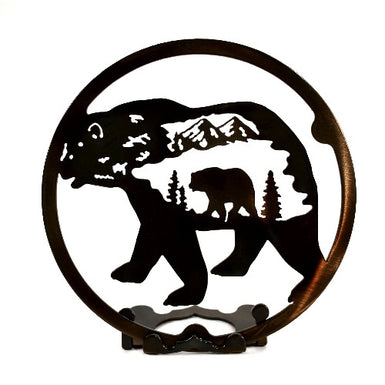 Bear in Bear Trivet - MetalCraft Design