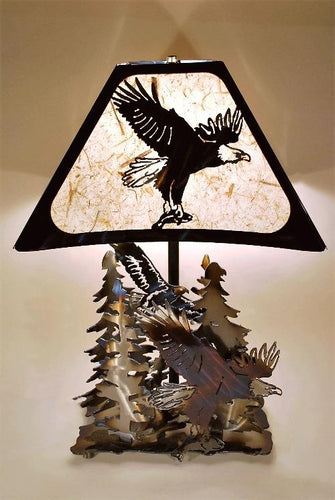 Eagle Table Lamp Medium - MetalCraft Design