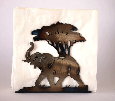 Elephant Large Napkin Holder - MetalCraft Design