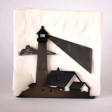 Lighthouse Large Napkin Holder - MetalCraft Design