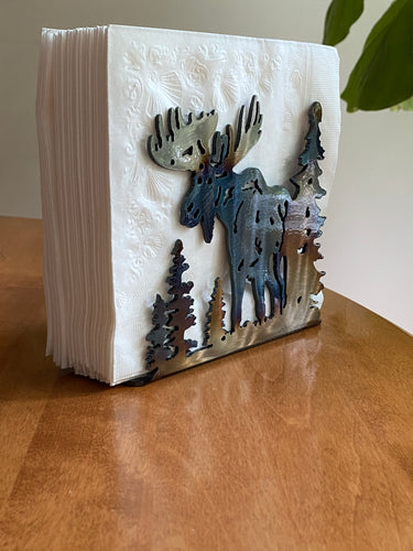 Moose Large Napkin Holder
