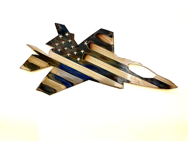 F-35 Lightning Fighter Jet Metal Wall Art - MetalCraft Design