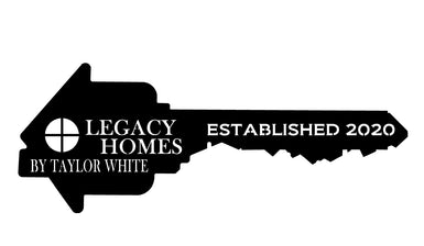 Custom Legacy Homes Sign - MetalCraft Design