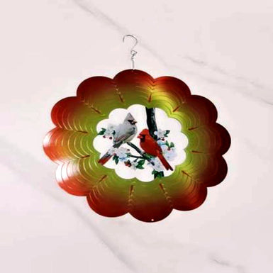 Cardinal Stainless Steel Wind Spinner
