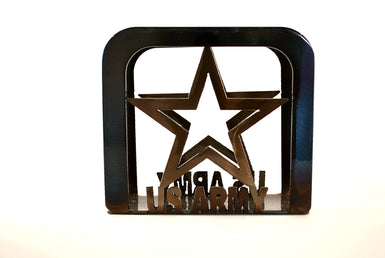 US Army Large Napkin Holder - MetalCraft Design