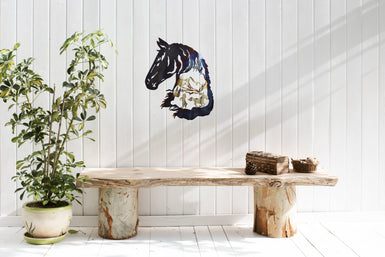 Horse inside a horse wall art-metalcraft design