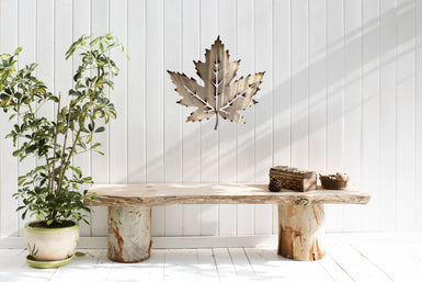 Maple leaf metal wall art-Metalcraft Design