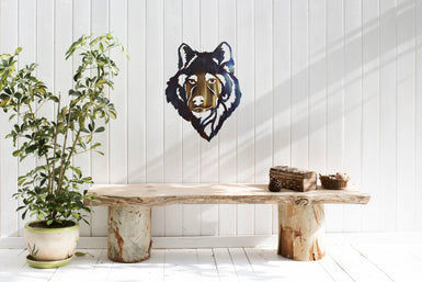 Wolf Head wall art-Metalcraft Design