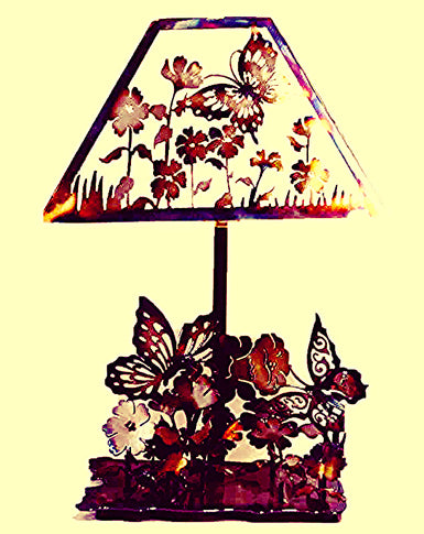 Butterfly Table Lamp Large - MetalCraft Design