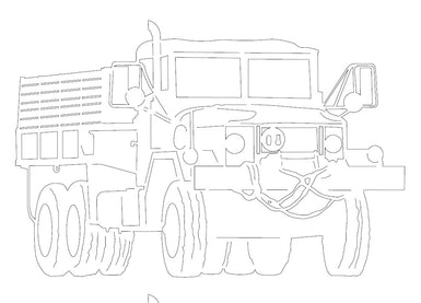 Custom Army Truck - MetalCraft Design