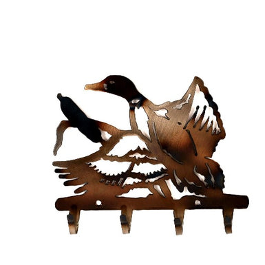 Duck Taking Flight Key Rack - MetalCraft Design