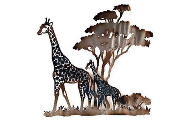 Giraffe Wall Art - MetalCraft Design