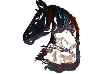 Horse in Horse Wall Art - MetalCraft Design