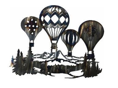 Hot Air Balloons Wall Art - MetalCraft Design