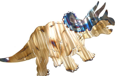 Dinosaur Wall Art Triceratops - MetalCraft Design