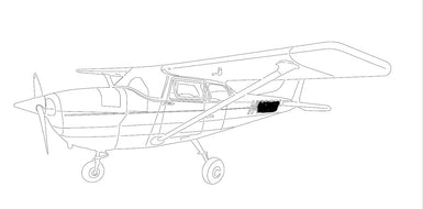 Custom Cessna Airplane Wall Art - MetalCraft Design