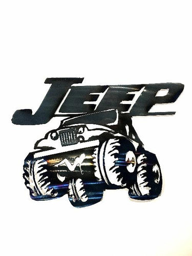 Jeep Wall Art - MetalCraft Design