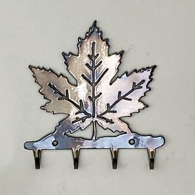 Maple Leaf Key Rack - MetalCraft Design