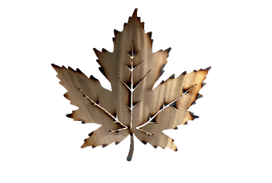Maple Leaf Wall Art - MetalCraft Design