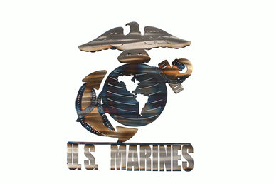 US Marines Metal Wall Art - MetalCraft Design