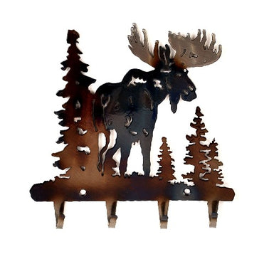 Moose Key Rack - MetalCraft Design