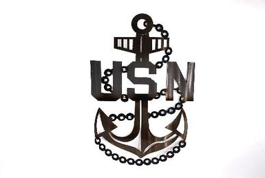 US Navy Anchor Wall Art - MetalCraft Design