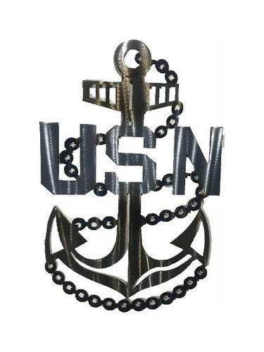 US Navy Anchor Wall Art - MetalCraft Design