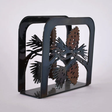 Pine Cones Large Napkin Holder - MetalCraft Design