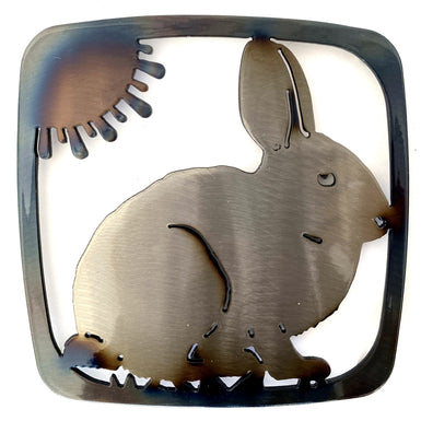 Rabbit Trivet - MetalCraft Design