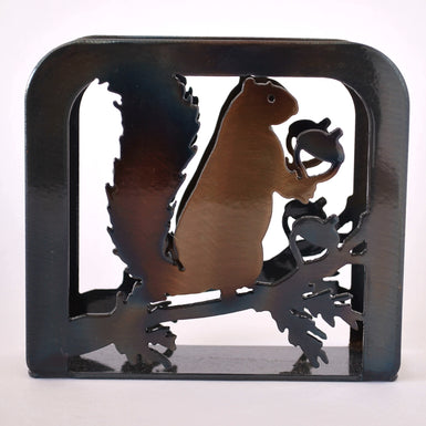 Squirrel Large Napkin Holder - MetalCraft Design