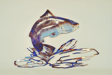 Steelhead Trout Wall Art - MetalCraft Design