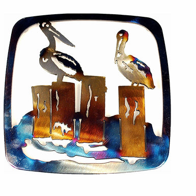 Pelicans Trivet - MetalCraft Design