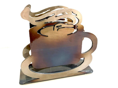 Coffee Cup Large Napkin Holder - MetalCraft Design